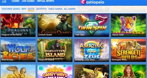 Cashiopeia Casino Online 【FULL review & Bonus Slots 2021】.